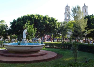 Valladolid_Yucatán_Parque_principal